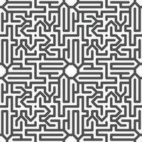 Abstract seamless geometric shape lines pattern vector