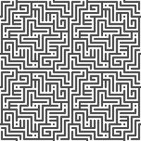 Abstract seamless geometric shape lines pattern vector