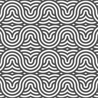 Abstract seamless geometric shape lines pattern vector