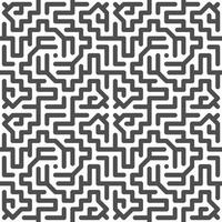 Abstract seamless geometric shape lines pattern vector