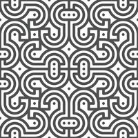 Abstract seamless geometric shape lines pattern vector
