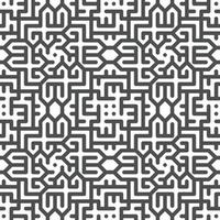 Abstract seamless geometric shape lines pattern vector