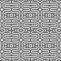 Abstract seamless geometric shape lines pattern vector