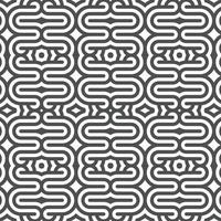 Abstract seamless geometric shape lines pattern vector