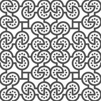 Abstract seamless geometric shape lines pattern vector