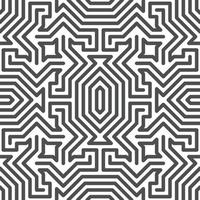 Abstract seamless geometric shape lines pattern vector