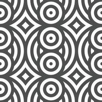 Abstract seamless geometric shape lines pattern vector