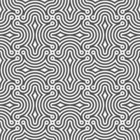 Abstract seamless geometric shape lines pattern vector