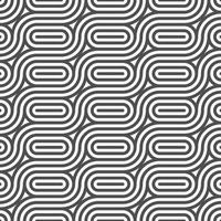 Abstract seamless geometric shape lines pattern vector