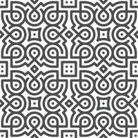 Abstract seamless geometric shape lines pattern vector