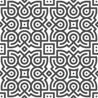 Abstract seamless geometric shape lines pattern vector