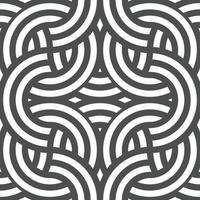 Abstract seamless geometric shape lines pattern vector