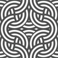 Abstract seamless geometric shape lines pattern vector