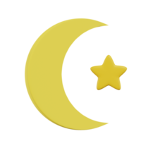 muslimische ramadhan 3d-illustrationen png