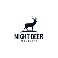 Deer vector illustration, Deer Logo Template