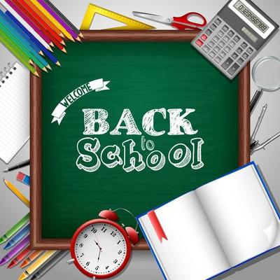 Back to school background