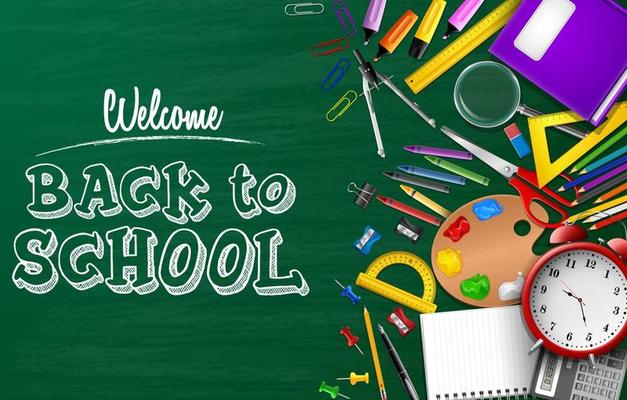 Back to school background