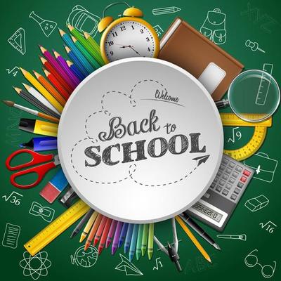 Back to school background