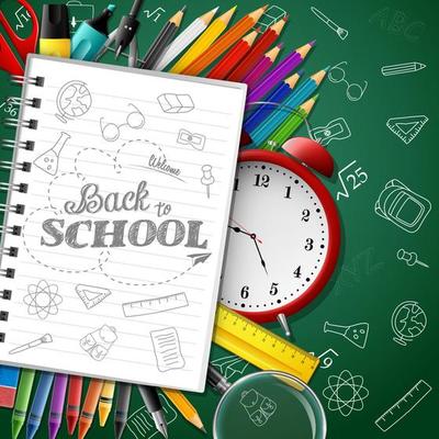 Back to school background