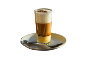 un verre de café isolé png