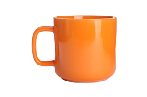 orange cup isolated png