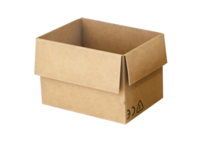 caja de cartón aislada png