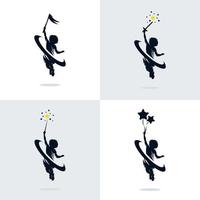 Little Prince Reach Dreams logo vector