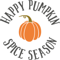Happy pumpkin spice season png