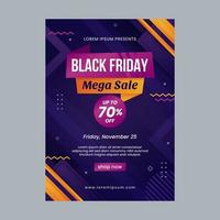 Black Friday Poster vector