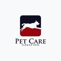 Vector Pet Shop logo design template