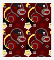 Abstract seamless pattern for the purposes of wallpaper, sofa cloth, background and others. vector