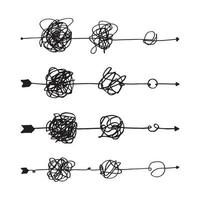 hand drawn of tangle scrawl sketch.Abstract scribble, Vector illustration.