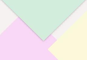 Colorful of Soft Pink, Yellow and Green Paper Cut Background with Copy Space for Text vector