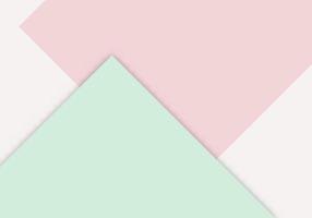 Colorful of Soft Pink and Green Paper Cut Background with Copy Space for Text vector