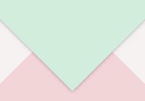 Colorful of Soft Pink and Green Paper Cut Background with Copy Space for Text vector