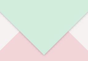 Colorful of Soft Pink and Green Paper Cut Background with Copy Space for Text vector