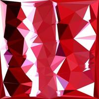 Barn Red Abstract Low Polygon Background vector