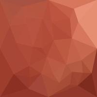 Burnt Sienna Orange Abstract Low Polygon Background vector