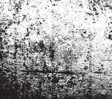 Black And White Aged Distress Texture. Vintage Weathered Old Grunge Background. vector