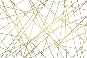 Golden geometric abstract pattern vector