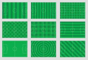 Football Fields vector illustration