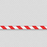 Lines of barrier tape vector