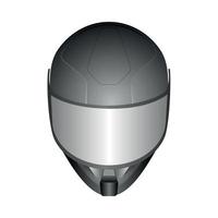 racing helmet vector illustration