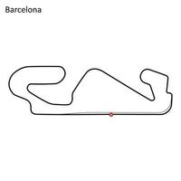 Circuit de Barcelona-Catalunya vector