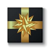 holiday gift box vector