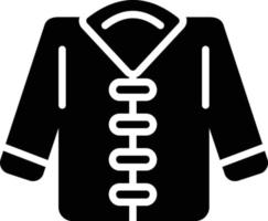 icono de glifo de camisa vector