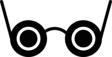 Glasses Glyph Icon vector