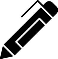 Pen Glyph Icon vector