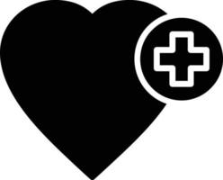 Healthcare Glyph Icon vector