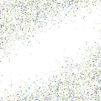 Confetti background vector illustration